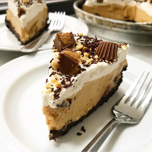 No-Bake Peanut Butter Pie
