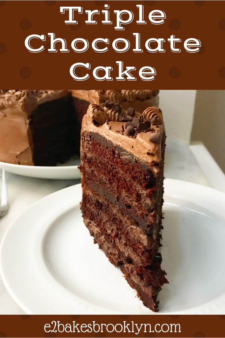 Triple Chocolate Cake