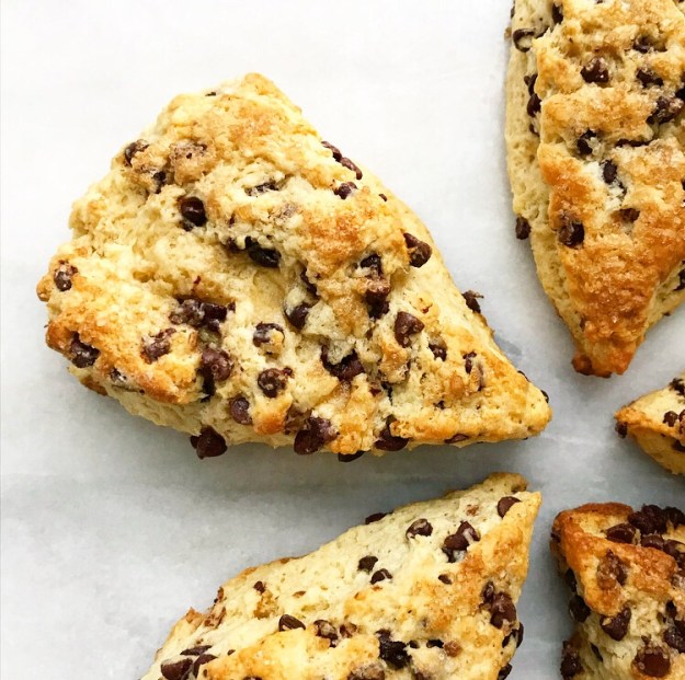 Brown Butter Chocolate Chip Scones
