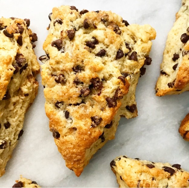 Brown Butter Chocolate Chip Scones