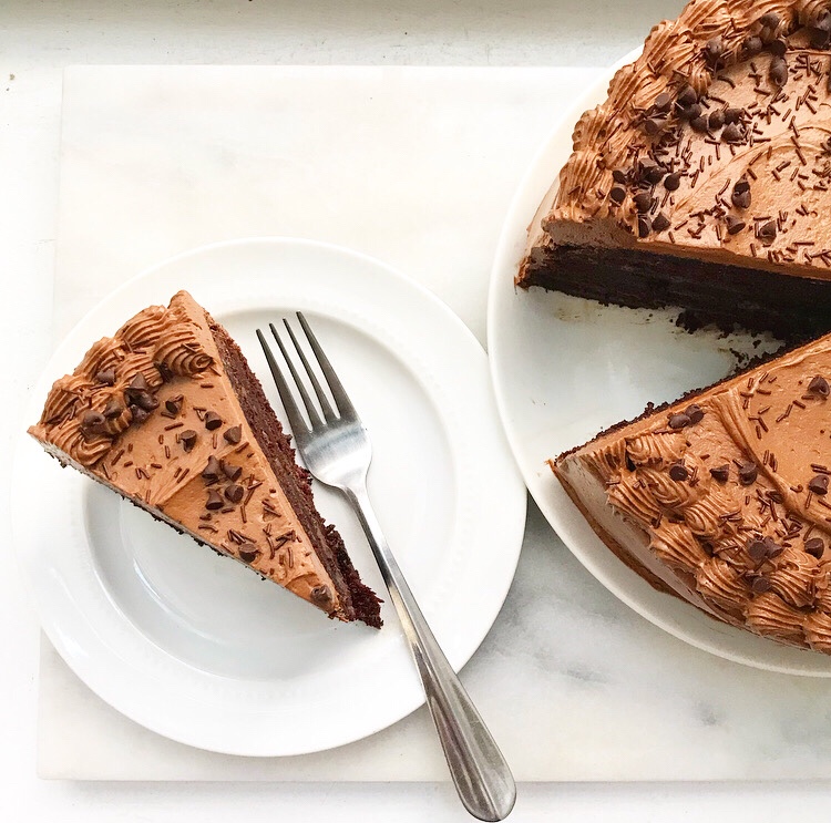 Chocolate Swiss Meringue Buttercream