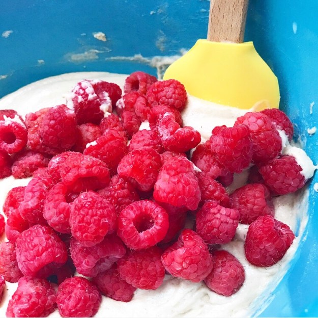 Raspberry Coffee Cake