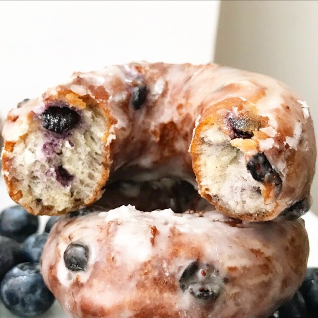 Blueberry Doughnuts
