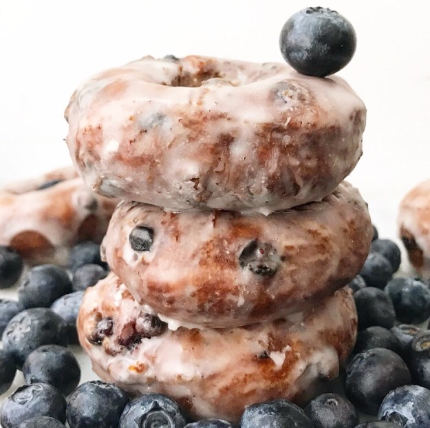 Blueberry Doughnuts