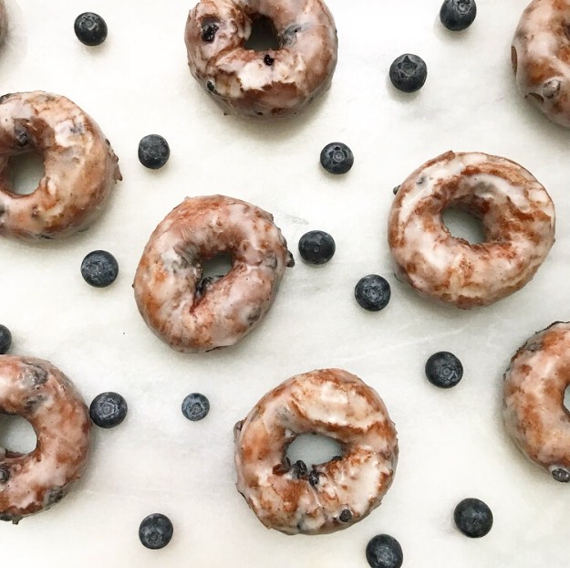Blueberry Doughnuts