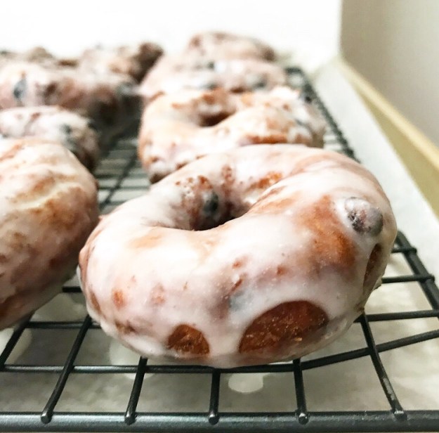 Blueberry Doughnuts