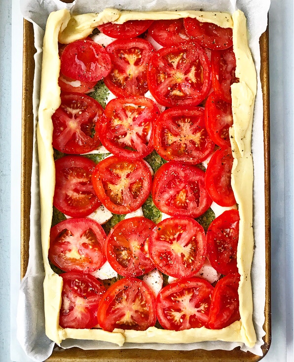 Tomato Pesto Tart