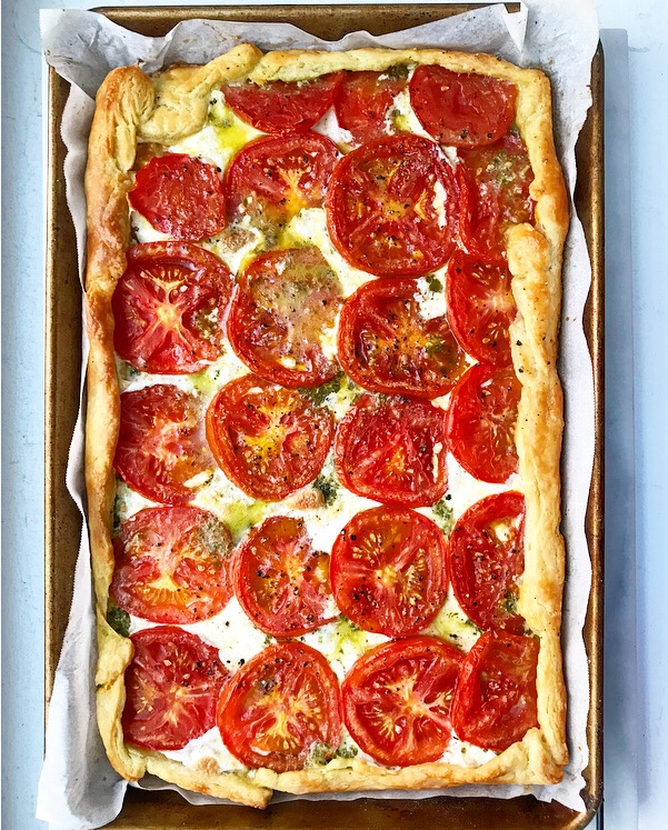 Tomato Pesto Tart
