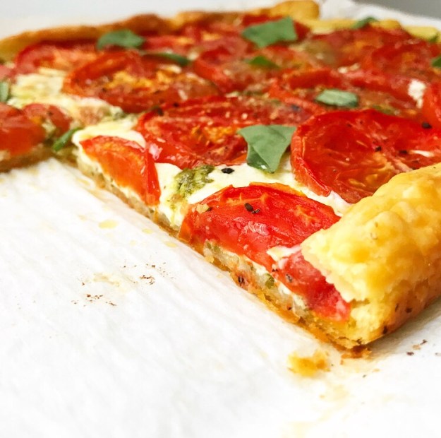 Tomato Pesto Tart