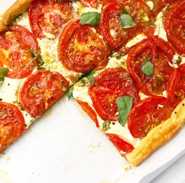 Tomato Pesto Tart