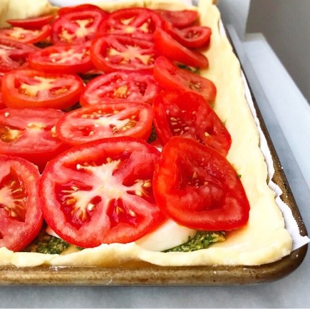 Tomato Pesto Tart