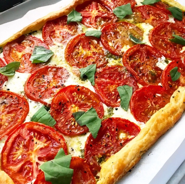 Tomato Pesto Tart