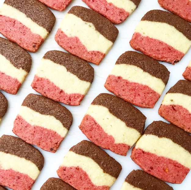 Neapolitan Shortbread