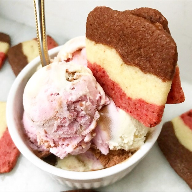 Neapolitan Shortbread