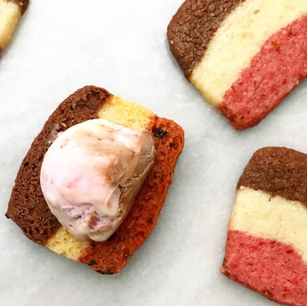 Neapolitan Shortbread