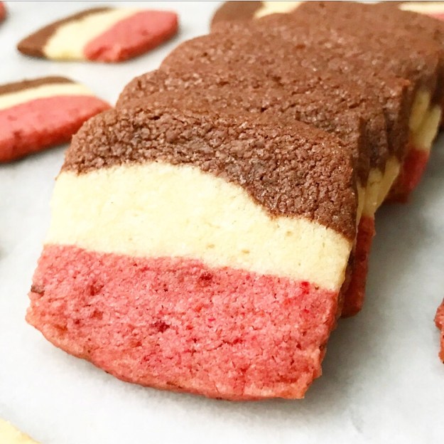 Neapolitan Shortbread