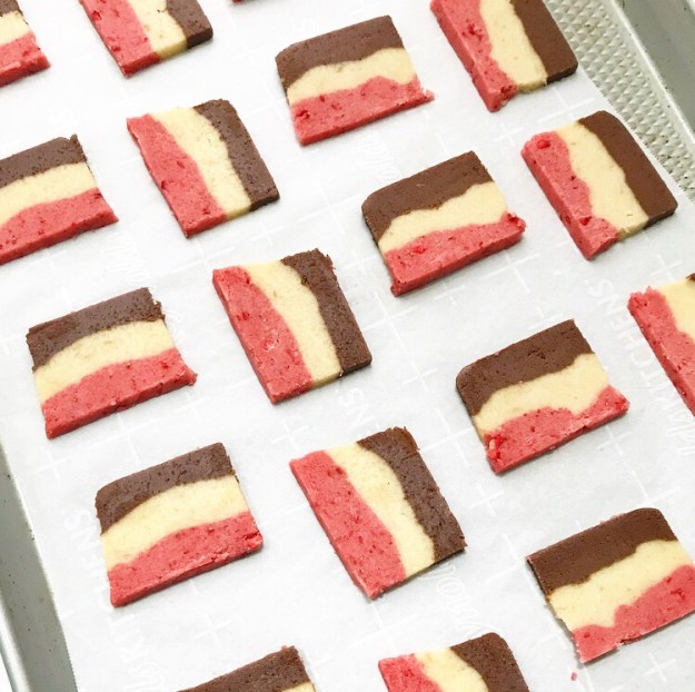 Neapolitan Shortbread