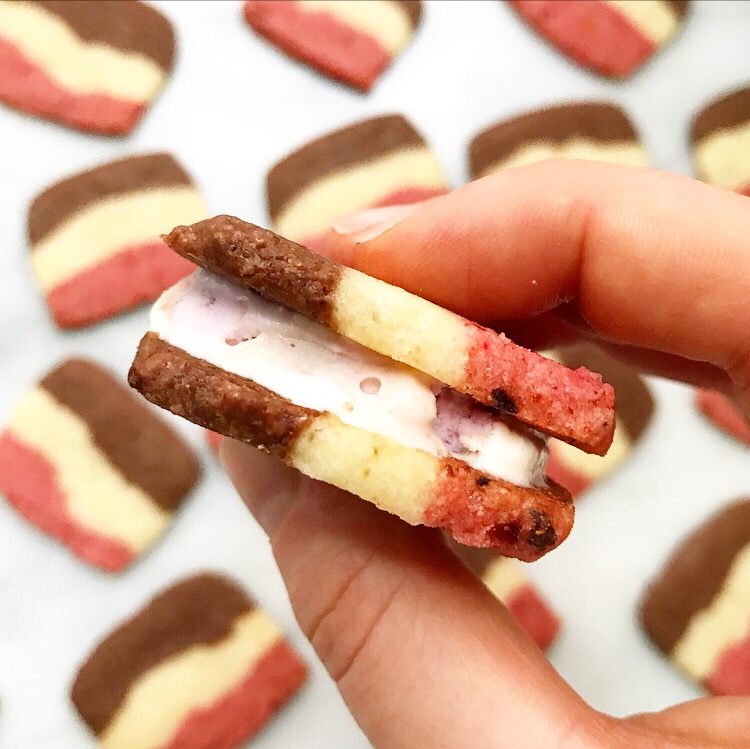 Neapolitan Shortbread
