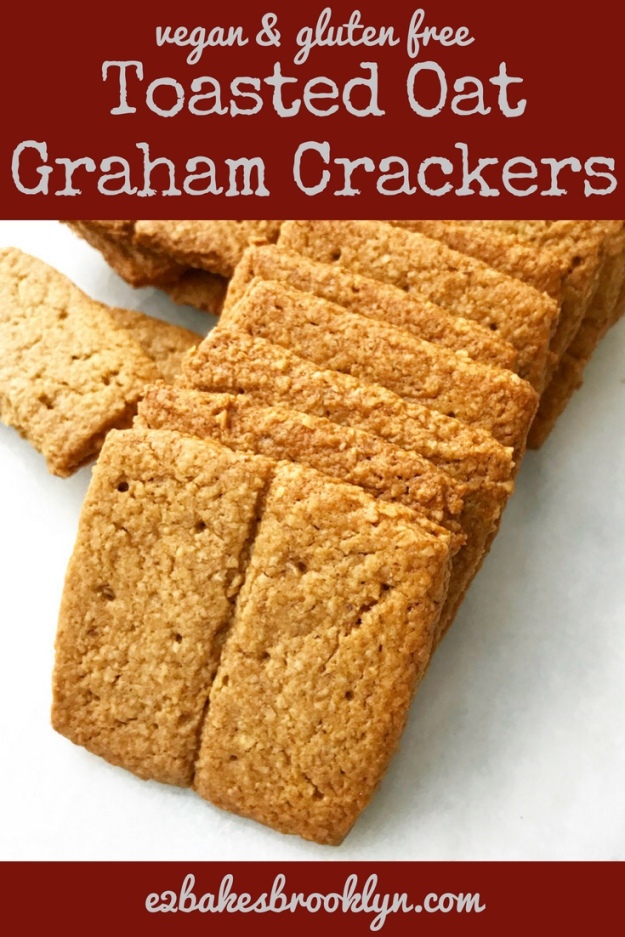 Toasted Oat Graham Crackers {Vegan & Gluten-Free}