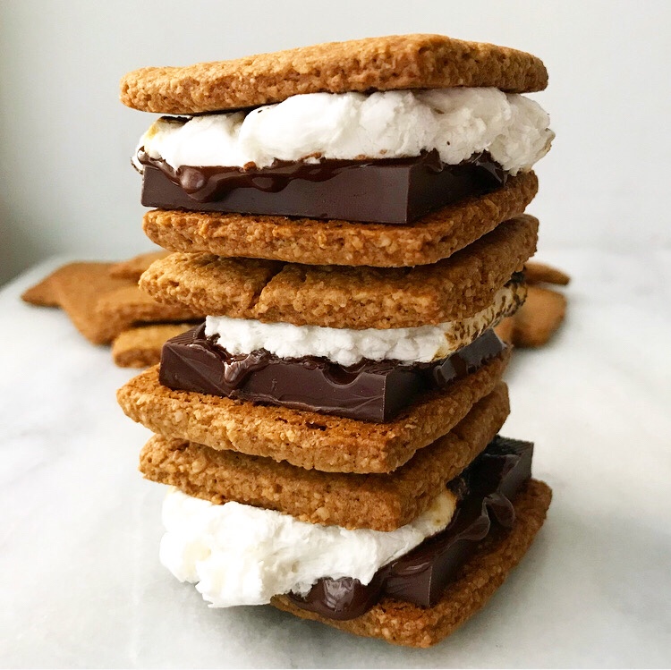 Toasted Oat Graham Crackers {Vegan & Gluten-Free}