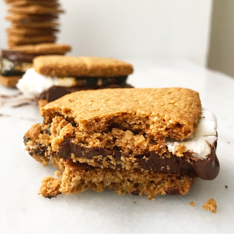 Toasted Oat Graham Crackers {Vegan & Gluten-Free}