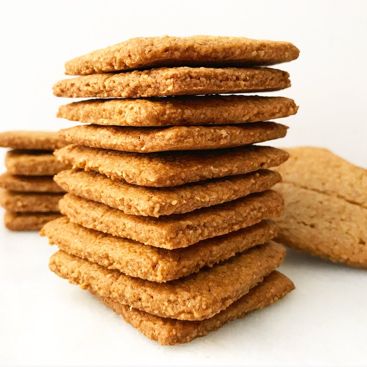 Toasted Oat Graham Crackers {Vegan & Gluten-Free}