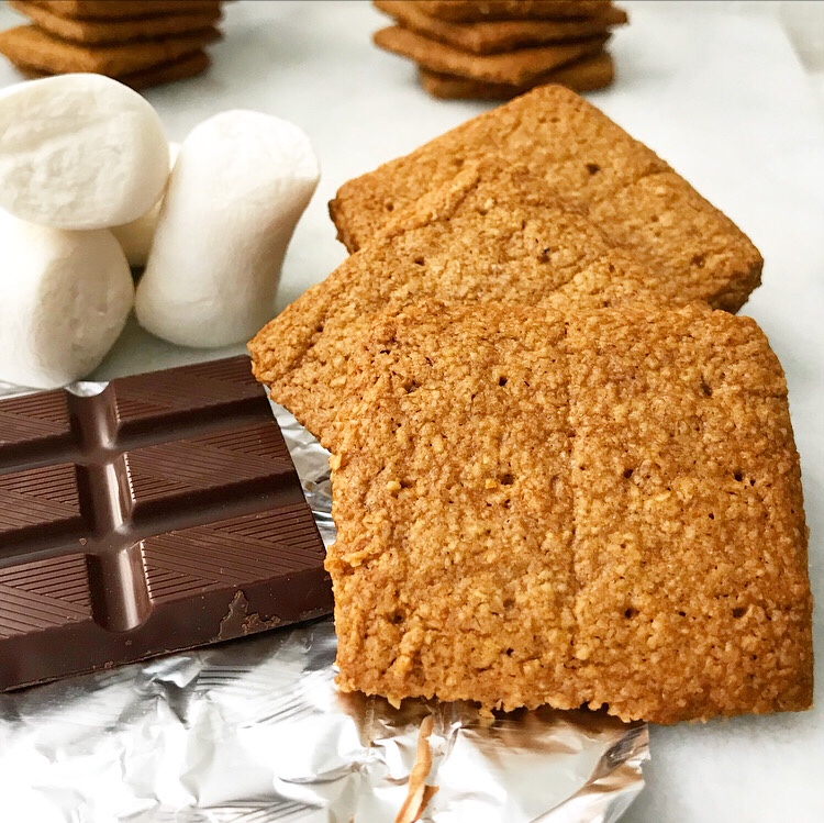 Toasted Oat Graham Crackers {Vegan & Gluten-Free}