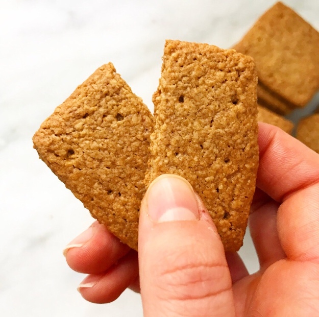 Toasted Oat Graham Crackers {Vegan & Gluten-Free}