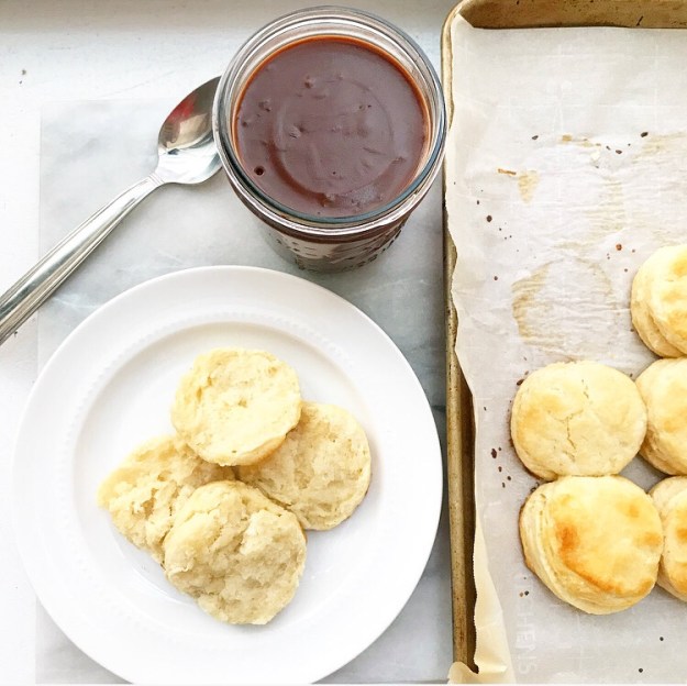 Buttermilk Biscuits & Chocolate Gravy