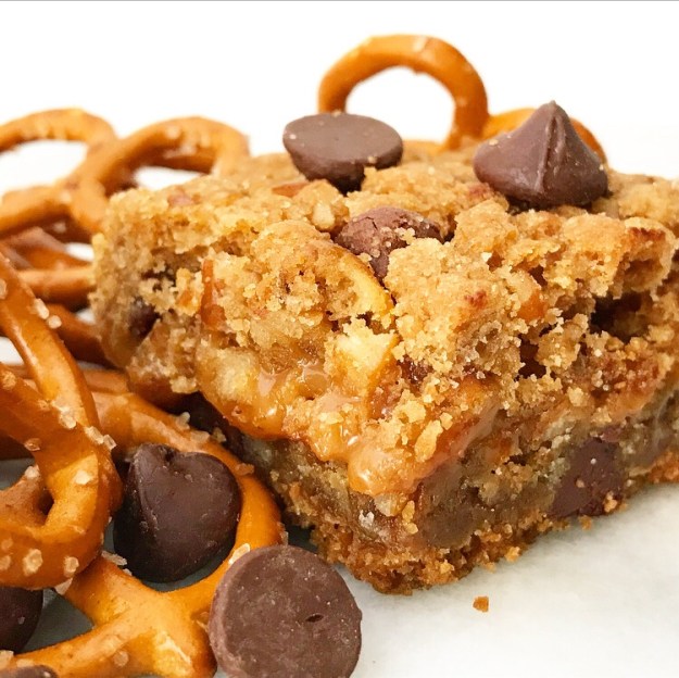 Salty Pretzel Carmelitas