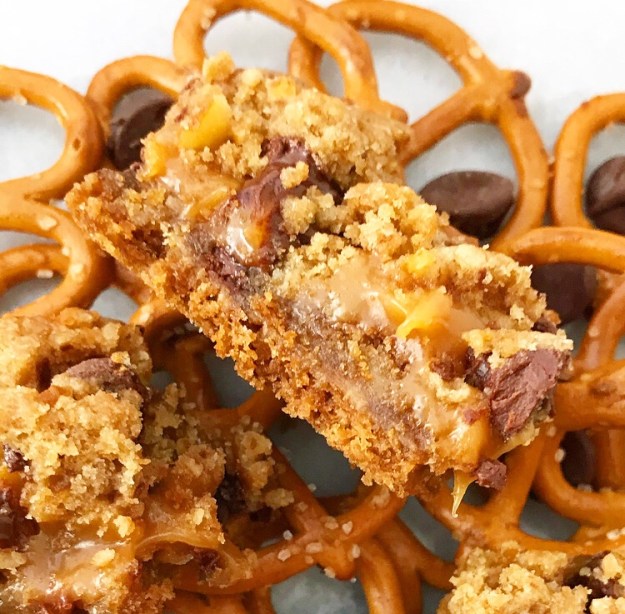 Salty Pretzel Carmelitas