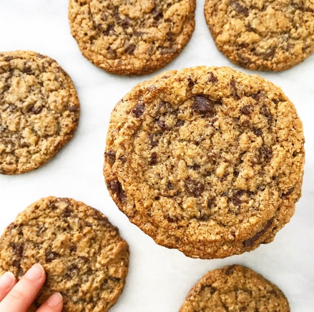 Chewy Chocolate Chunk Cookies {Vegan, Gluten-Free, Nut-Free}