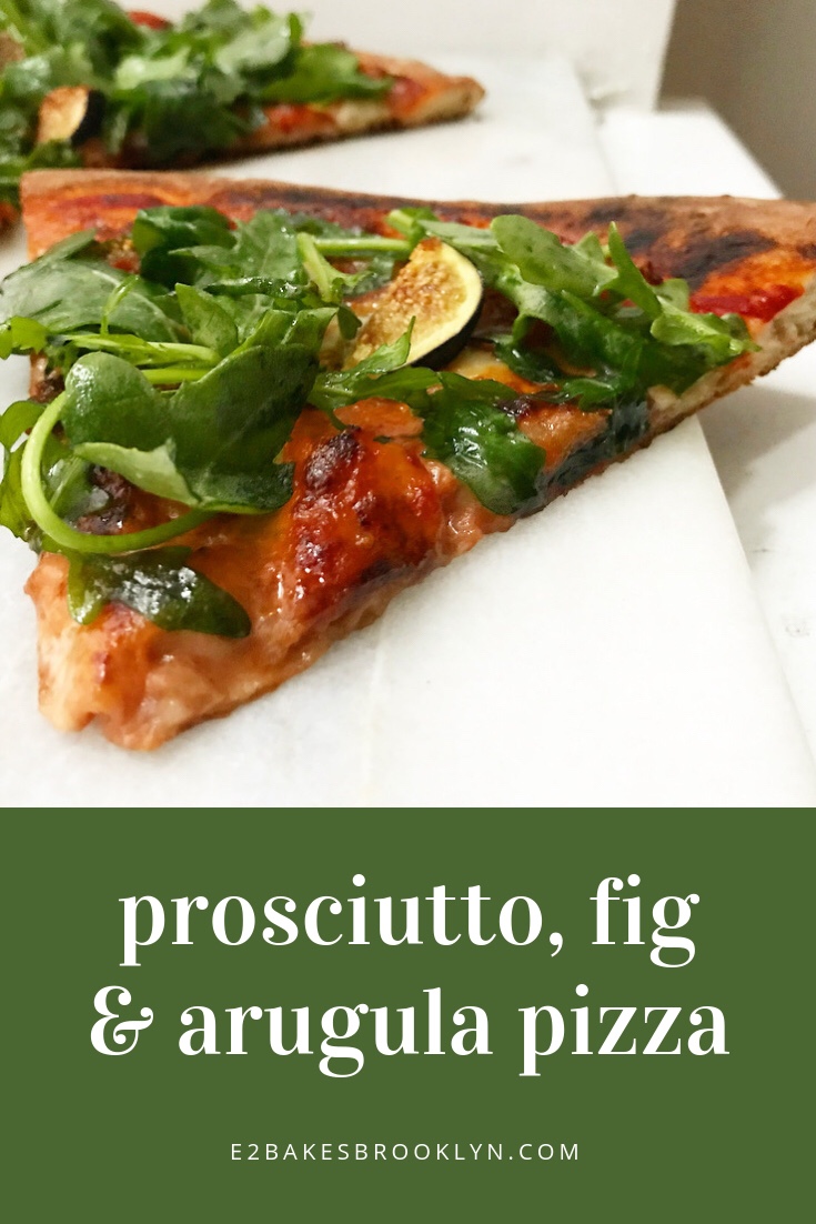Prosciutto, Fig & Arugula Pizza