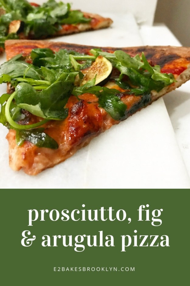 Prosciutto, Fig & Arugula Pizza
