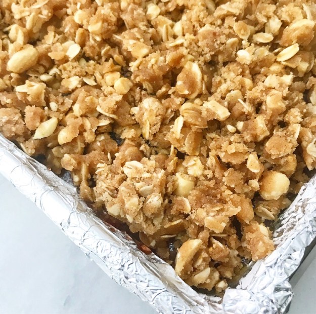 Peanut Butter & Jelly Blondies