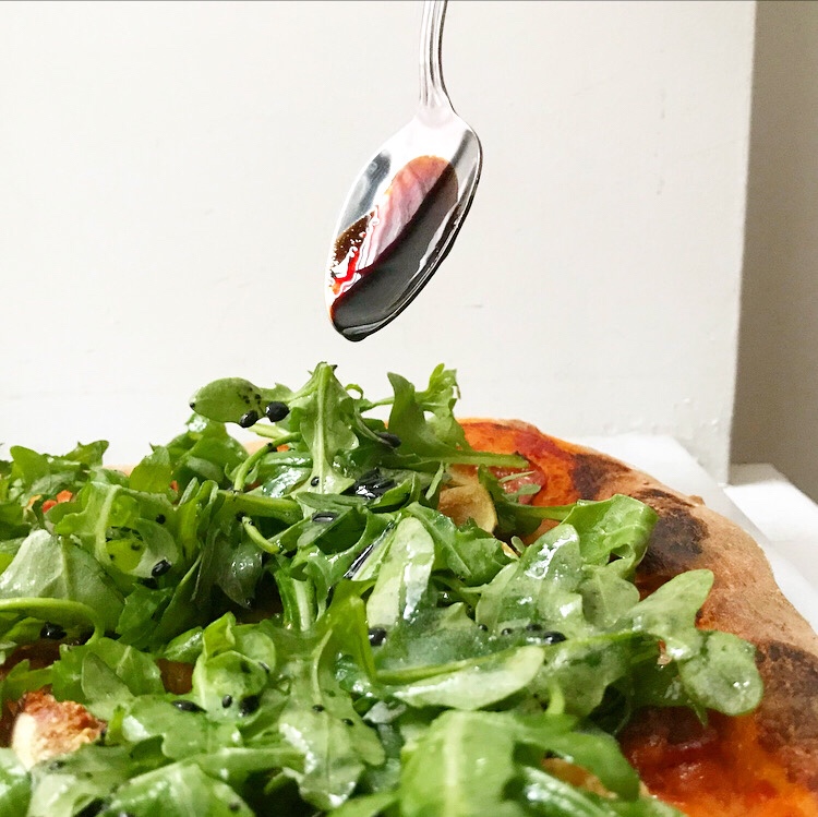 Prosciutto, Fig & Arugula Pizza