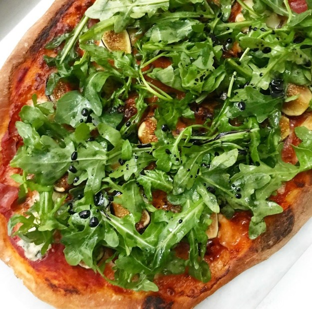 Prosciutto, Fig & Arugula Pizza