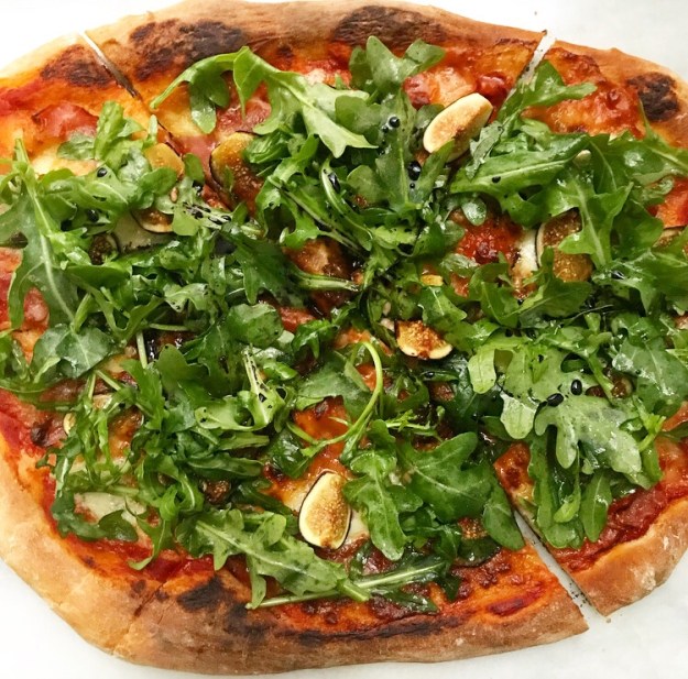 Prosciutto, Fig & Arugula Pizza