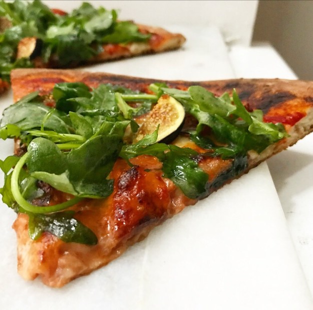 Prosciutto, Fig & Arugula Pizza