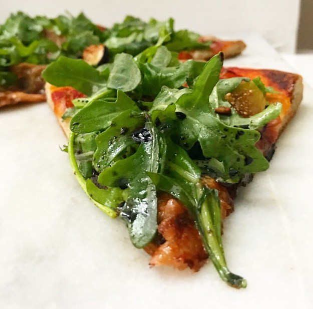 Prosciutto, Fig & Arugula Pizza