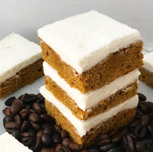 Pumpkin Spice Latte Cookie Squares