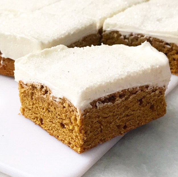 Pumpkin Spice Latte Cookie Squares