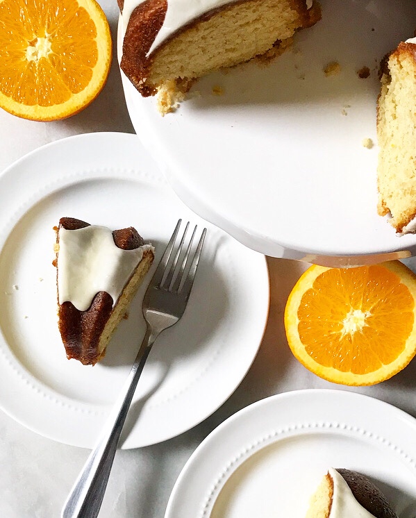 Orange Cardamom Cake