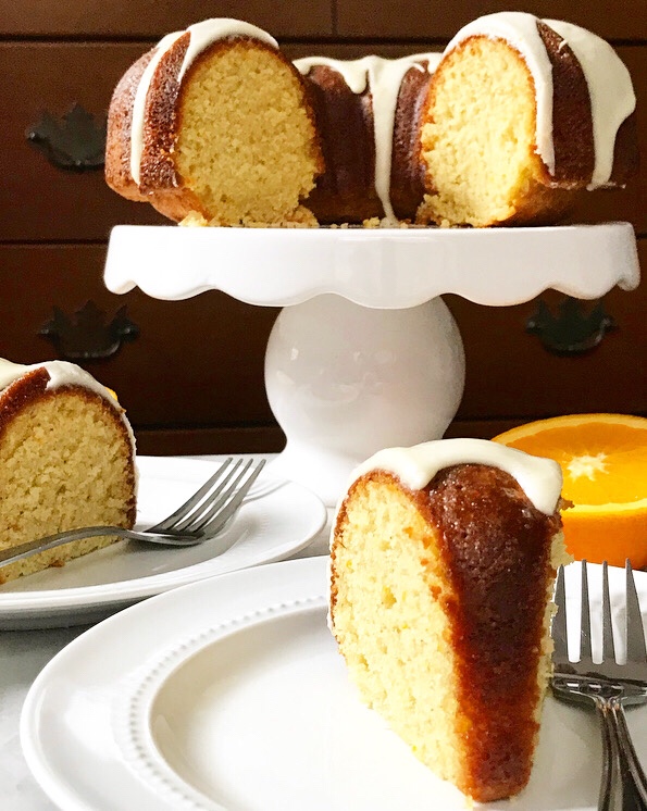 Orange Cardamom Cake