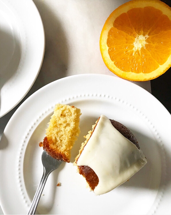 Orange Cardamom Cake