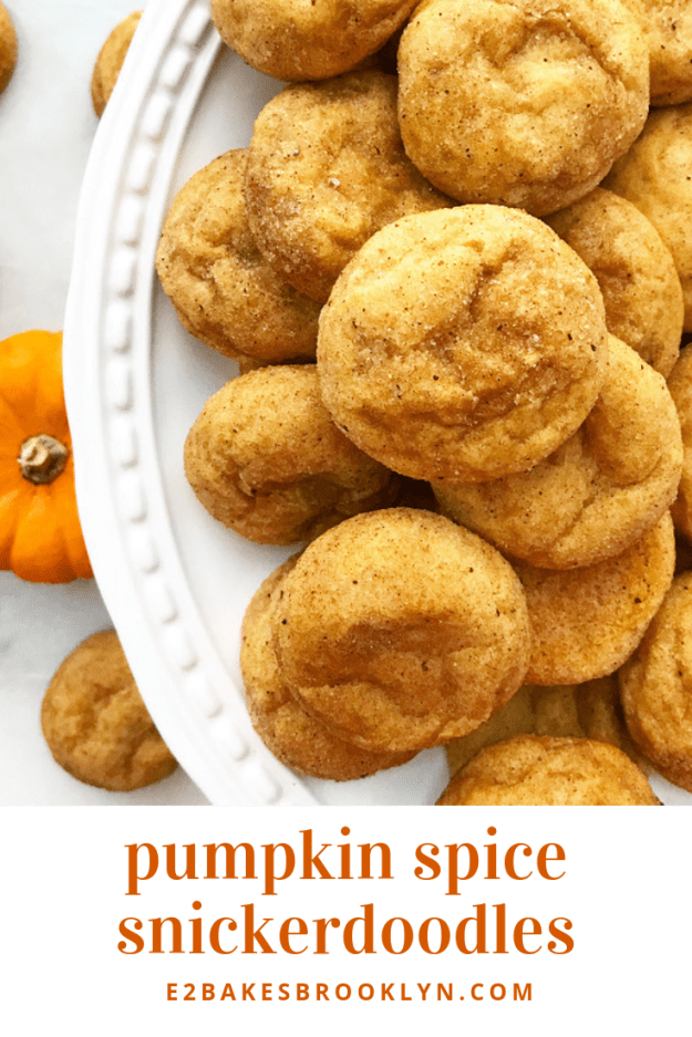 Pumpkin Spice Snickerdoodles 