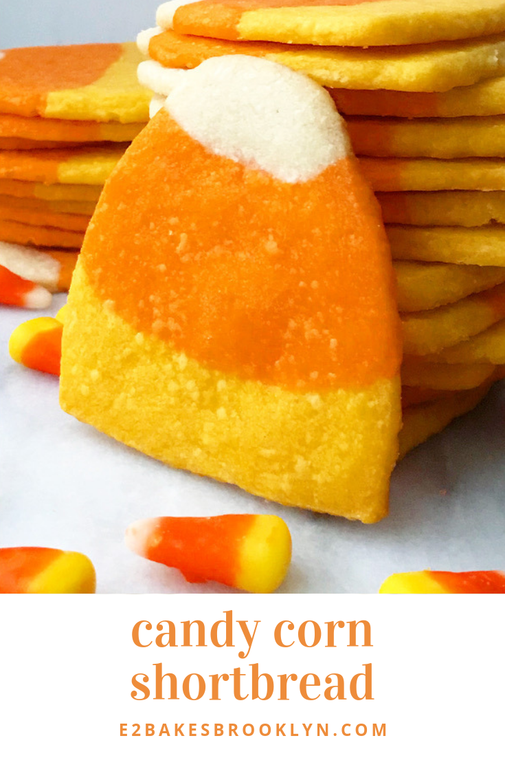 Candy Corn Shortbread 
