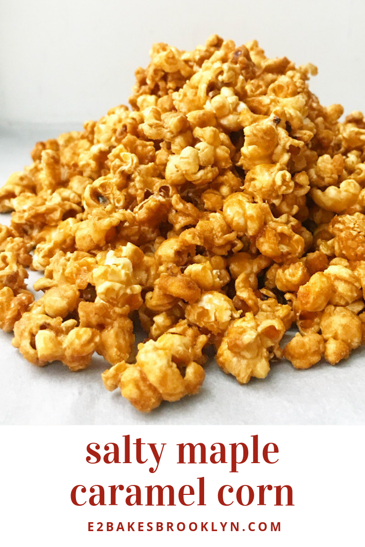 Salty Maple Caramel Corn