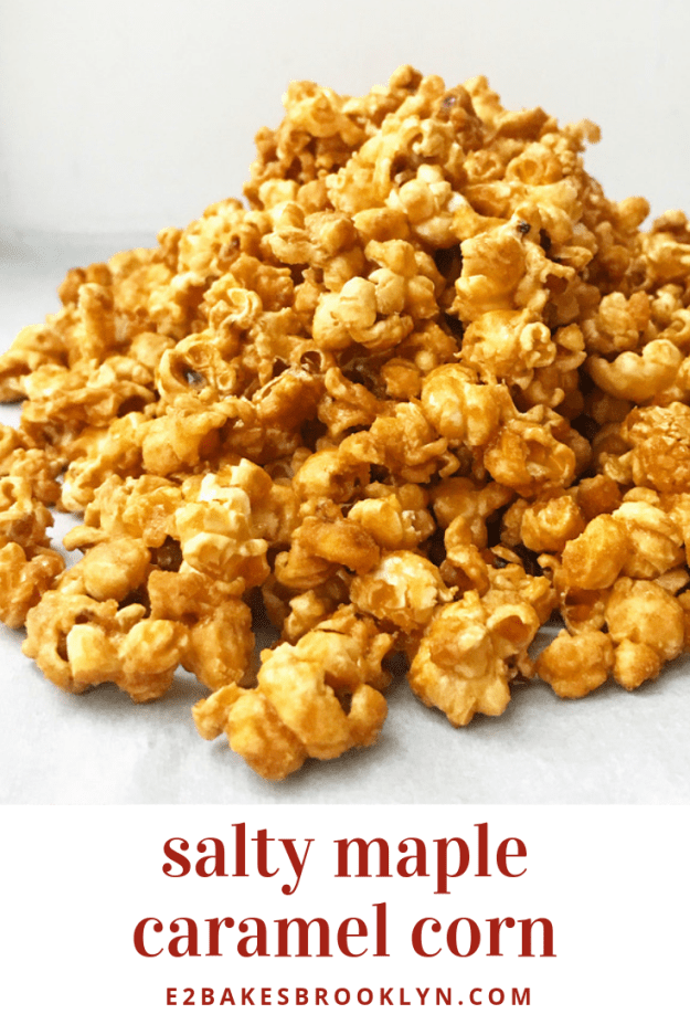 Salty Maple Caramel Corn
