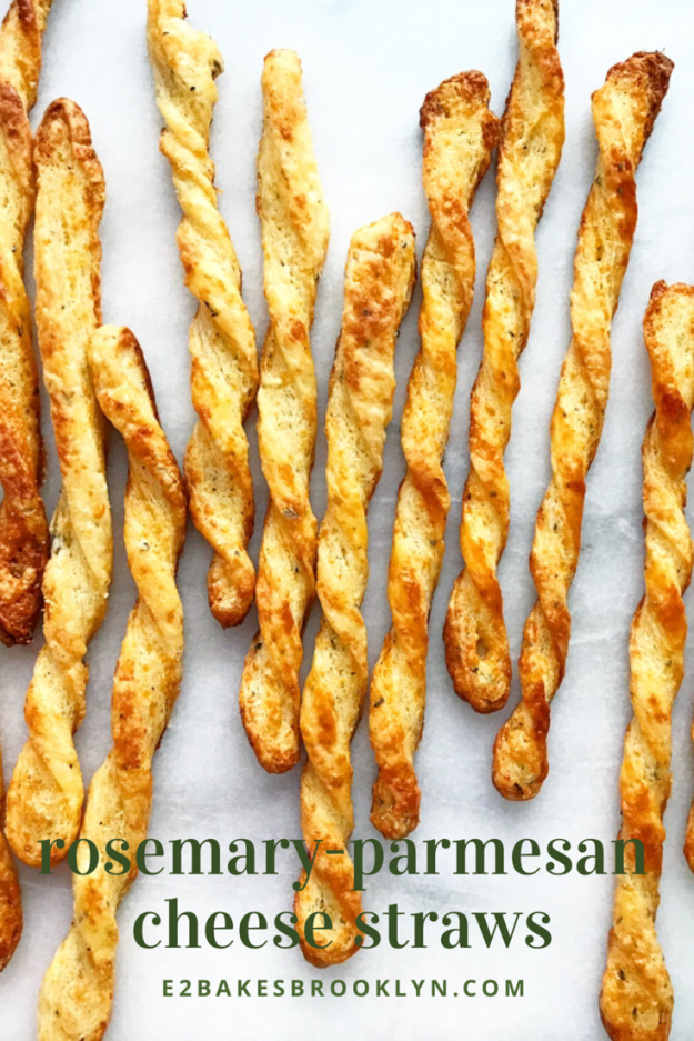 Rosemary-Parmesan Cheese Straws